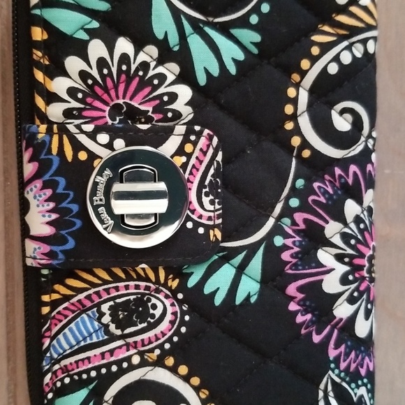 Vera Bradley Turn Lock RFID Wallet - Picture 2 of 15